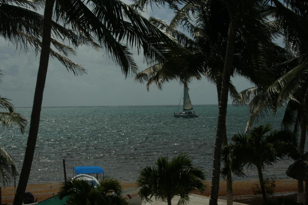Seaside Cabanas Hotel Caye Corker Exteriör bild